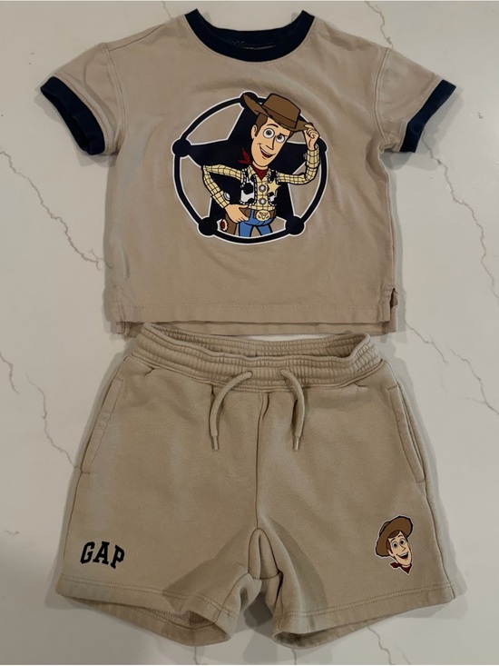GAP Other - GAP TOY STORY SET with Navy Trim and Woody Graphic